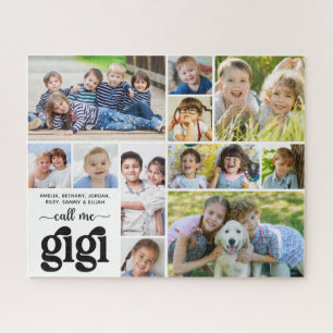 Oma 11 Fotocollage Namen Noem me Gigi Legpuzzel