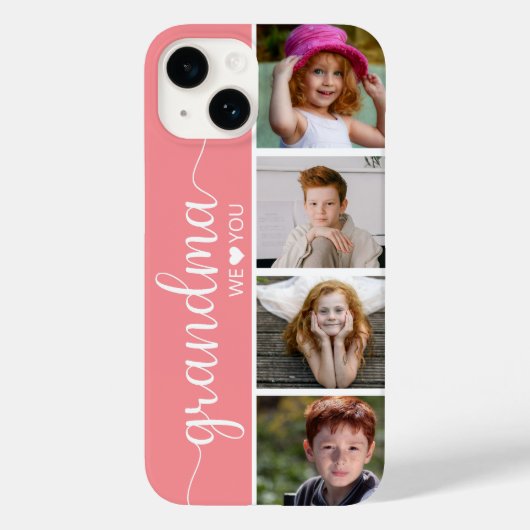 Oma 4 foto Case-Mate iPhone case (Achterkant)