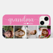 Oma 4 foto Case-Mate iPhone case (Achterkant (horizontaal))