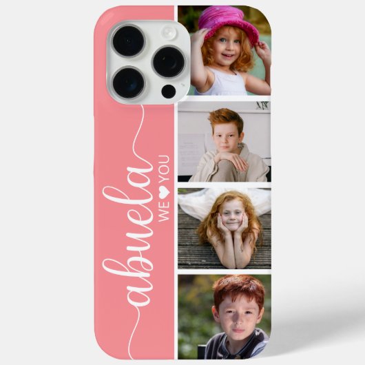 Oma 4 foto Case-Mate iPhone case (Achterkant)