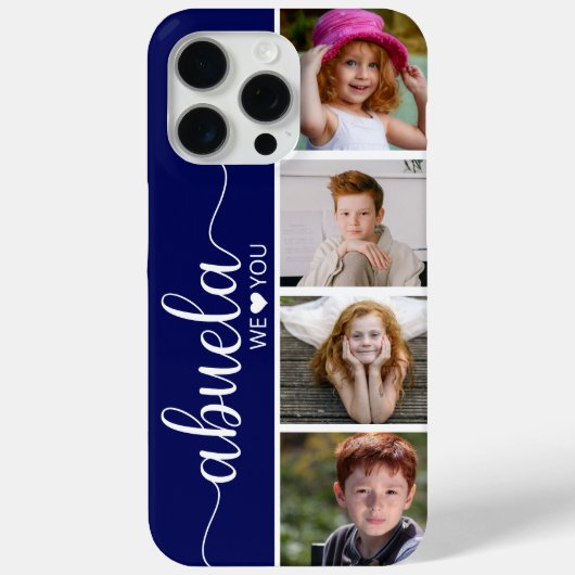 Oma 4 Foto Case-Mate iPhone Case (Achterkant)