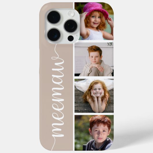 Oma 4 Foto Case-Mate iPhone Case (Achterkant)