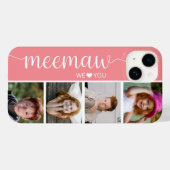 Oma 4 foto Case-Mate iPhone case (Achterkant (horizontaal))
