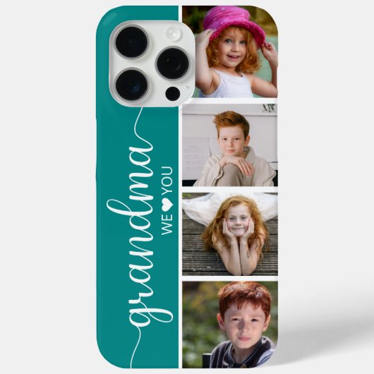 Oma 4 foto Case-Mate iPhone case (Achterkant)