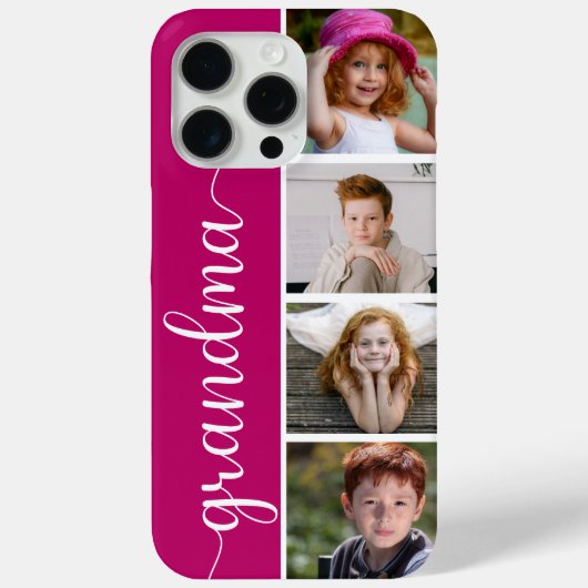 Oma 4 foto Case-Mate iPhone case (Achterkant)