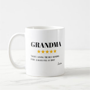 Oma 5 sterren Review Super Oma Gift Koffiemok