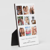 Oma aangepaste familie foto collage wit fotoplaat (Zijkant)