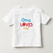 Oma aime mes t-shirts et cadeaux (Devant)