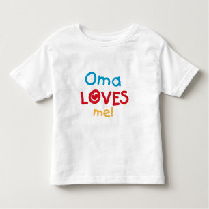 Oma aime mes t-shirts et cadeaux