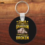 Oma And Grandson A Bond That Can't Be Broken Shirt Sleutelhanger (Voorkant)