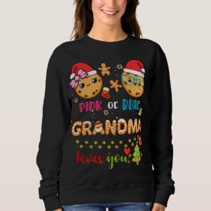 Oma Baby Geslacht Onthullen Kerstmis Gingerbread B Trui