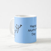 Oma Blauwe Moederdag Mok (Voorkant links)