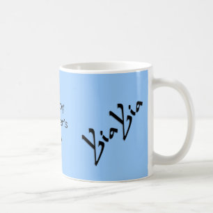 Oma Blauwe Moederdag Mok