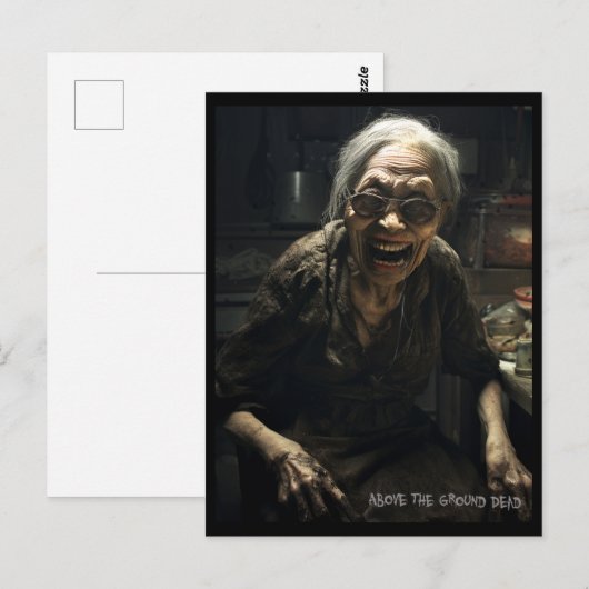 Oma Celia Briefkaart (Voorkant / Achterkant)