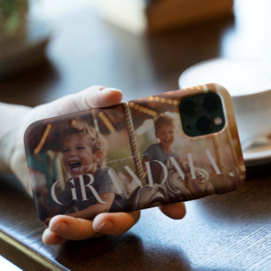 Oma   Chic Boho Lettering & Foto iPhone 15 Pro Case