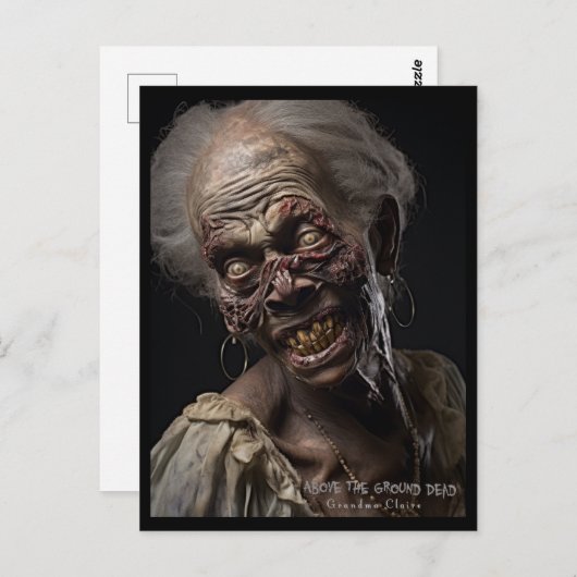 Oma Claire Briefkaart (Voorkant / Achterkant)