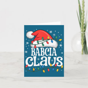 Oma Claus Grappige Kerstmis Oma Vakantie  Kaart