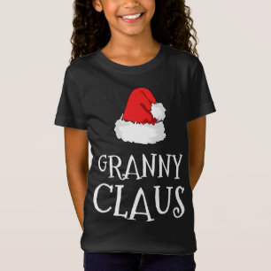 Oma Claus Kerst Pet Familie Groep Matching P T-shirt