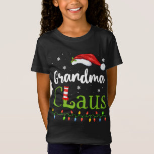 Oma Claus Santa Pyjama's Grappig cadeau idee Chris T-shirt