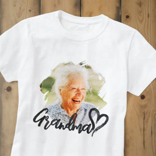 Oma Cool Modern Eenvoudige Grunge T-shirt
