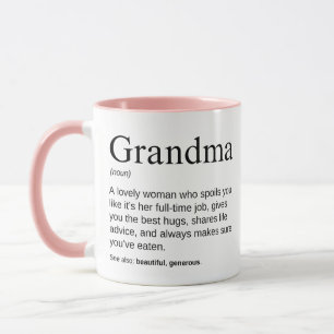 Oma Definitie Schattige En Lieve Oma Mok
