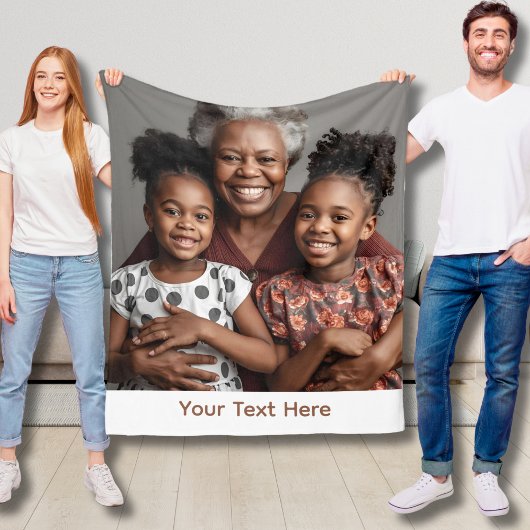 Oma Deken Gepersonaliseerde Fleece Gezellige Gift 