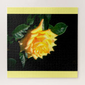 Oma Dickson gele roos Legpuzzel (Horizontaal)