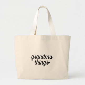 Oma dingen op maat grote tote bag