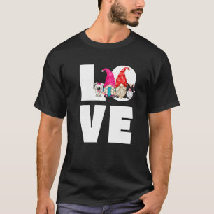 Oma en opa kabouters voor kattenmoeder en hond t-shirt
