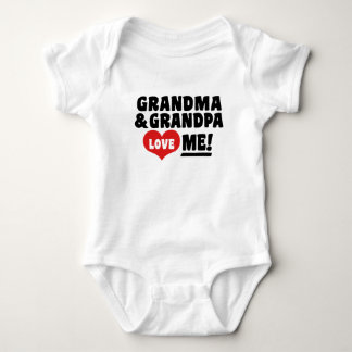 Oma en opa Love Me Pacifier Romper
