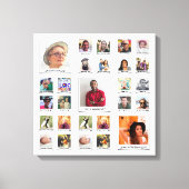 Oma familie foto print collage (Voorkant)