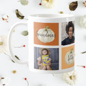 Oma Foto Collage Herfst Koffie Mok