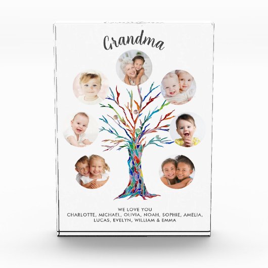 Oma Foto Keepsake Fotoblok (Voorkant)