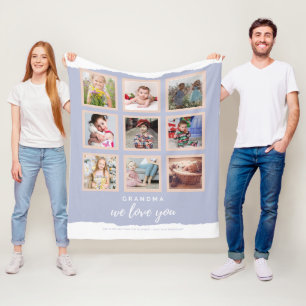 OMA FOTOCADEAUS - Fotocollage kleinkinderen Fleece Deken