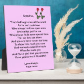 Oma - fotoplaat (Zijkant)