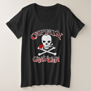 Oma Generaal Grote Maat T-shirt