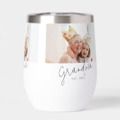 Oma Gevestigde Script Foto (Achterkant)