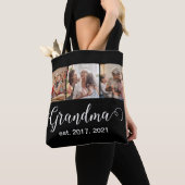 Oma Gewordene Script Geschenk Foto Draagtas (Dichtbij)