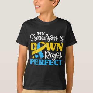 Oma Grandma of Down Syndrome Grandson Trisomy T-shirt