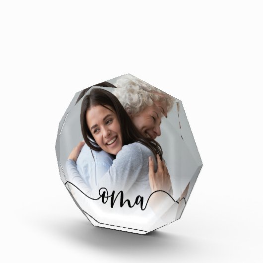 Oma Grandma Script Overlay Fotoblokken (Rechts)