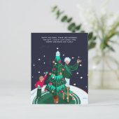 Oma Grandsom Decorting kerstboom Aangepast (Staand voorkant)