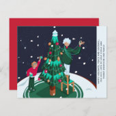 Oma Grandsom Decorting kerstboom Aangepast (Voorkant / Achterkant)