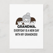 Oma Grootmoeder Briefkaart (Voorkant)