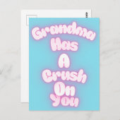 Oma heeft een oogje op je briefkaart (Voorkant / Achterkant)