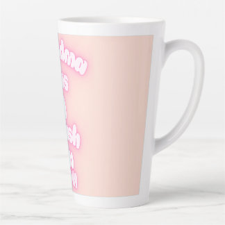 Oma heeft een oogje op je latte mok