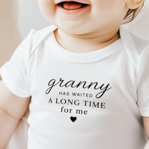 Oma Heeft Gewacht Baby Bodysuit Cadeau