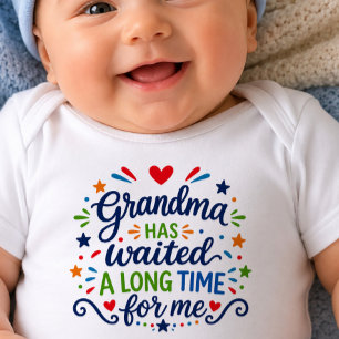 Oma Heeft Lang Gewacht Baby Bodysuit