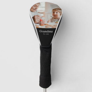 Oma Heeft Modern Fotocadeau Opgericht Golfheadcover