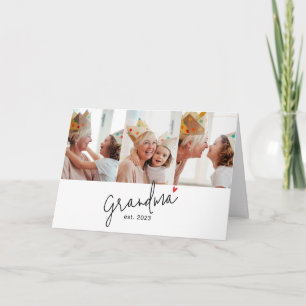 Oma heeft Opa- en Oma-dag ingesteld 3 foto Feestdagen Kaart