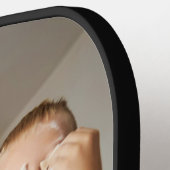 Oma heeft witte script foto ingesteld pickleball paddle (Links Detail)